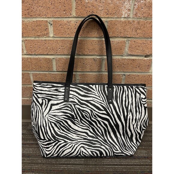 Michael Kors Zebra Signature Carter Large Open Tote bag #30T1SZPT3I - Picture 11 of 16